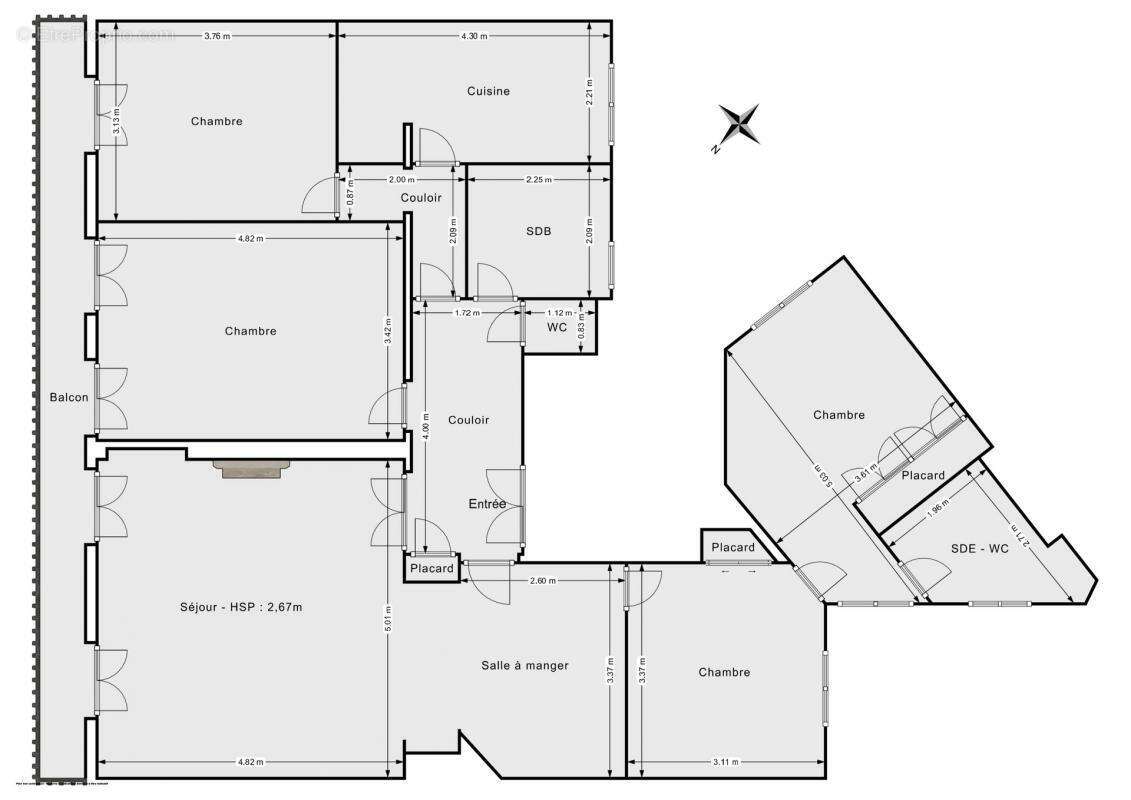 Appartement à PARIS-10E