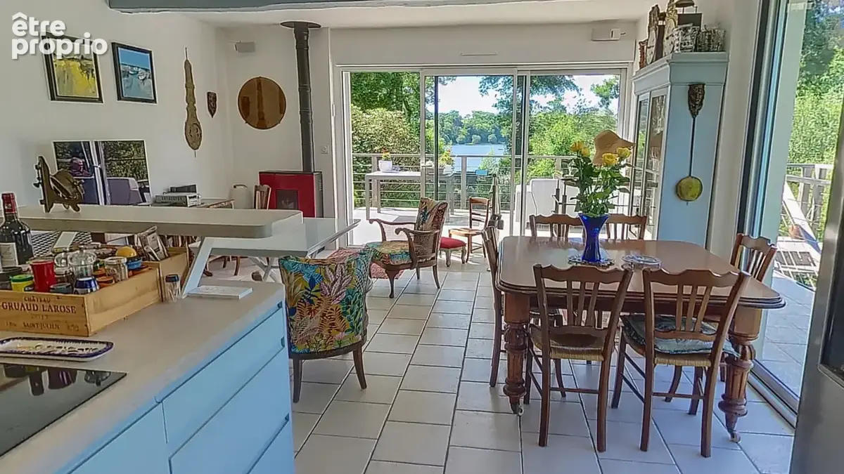 JUGON - VUE sur LAC - Une maison, superbe, pensée comme un bateau - photo 4