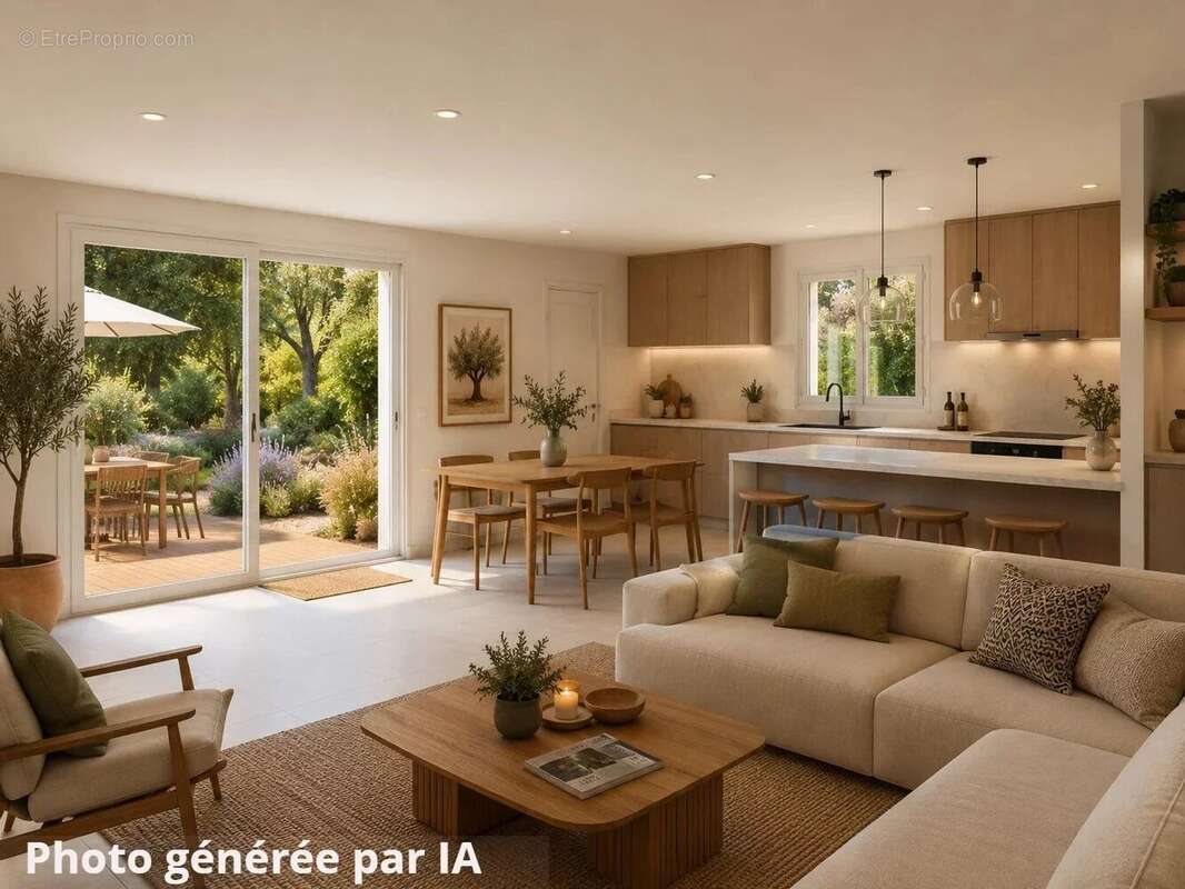 Villa de type 4 neuve sur 1988 m² de terrain clos à Saint-Maximin - photo 3