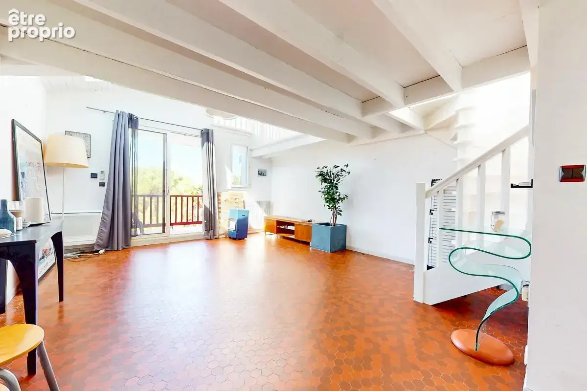 Ciboure Socoa – Appartement T3 dernier étage, vue mer et Fort de Socoa, terrasse et box - photo 5