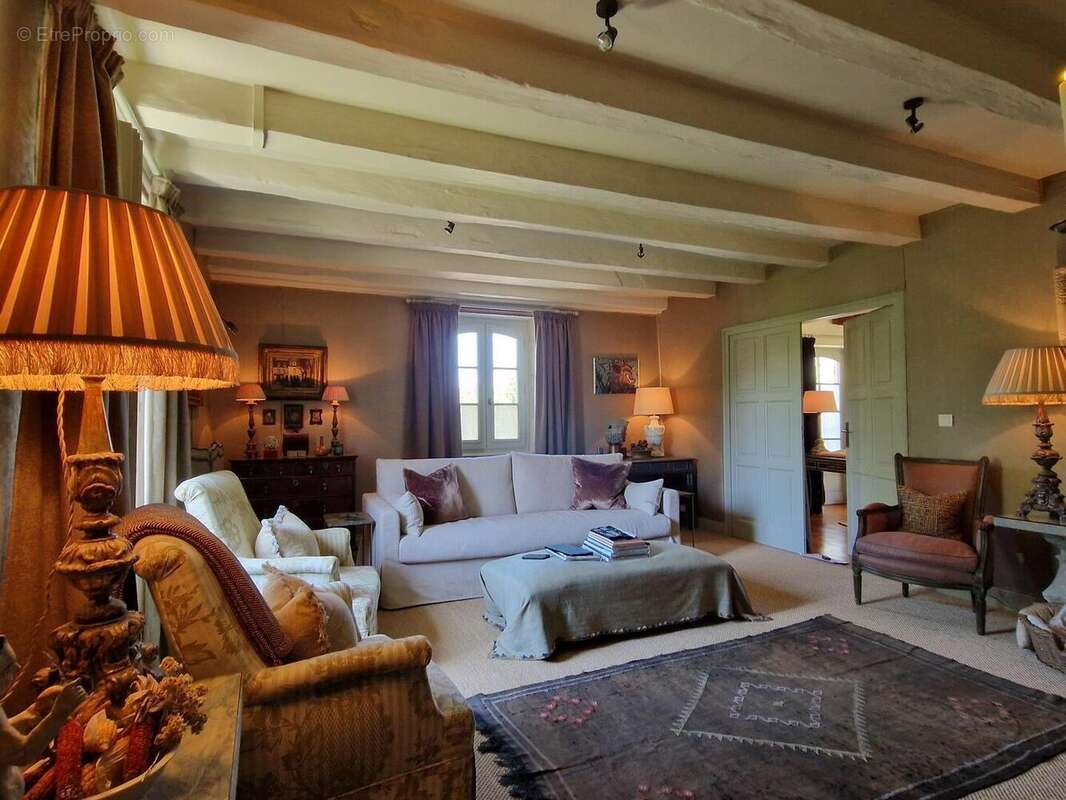 Demeure de charme avec Patio, piscine, tour au toit de lauze et jardin bucolique. - photo 12