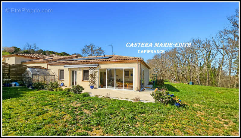 Maison RENOVEE, PLAIN-PIED  4 pièces ORDAN LARROQUE (32) Jardin clôturé, sans vis à vis - photo 2