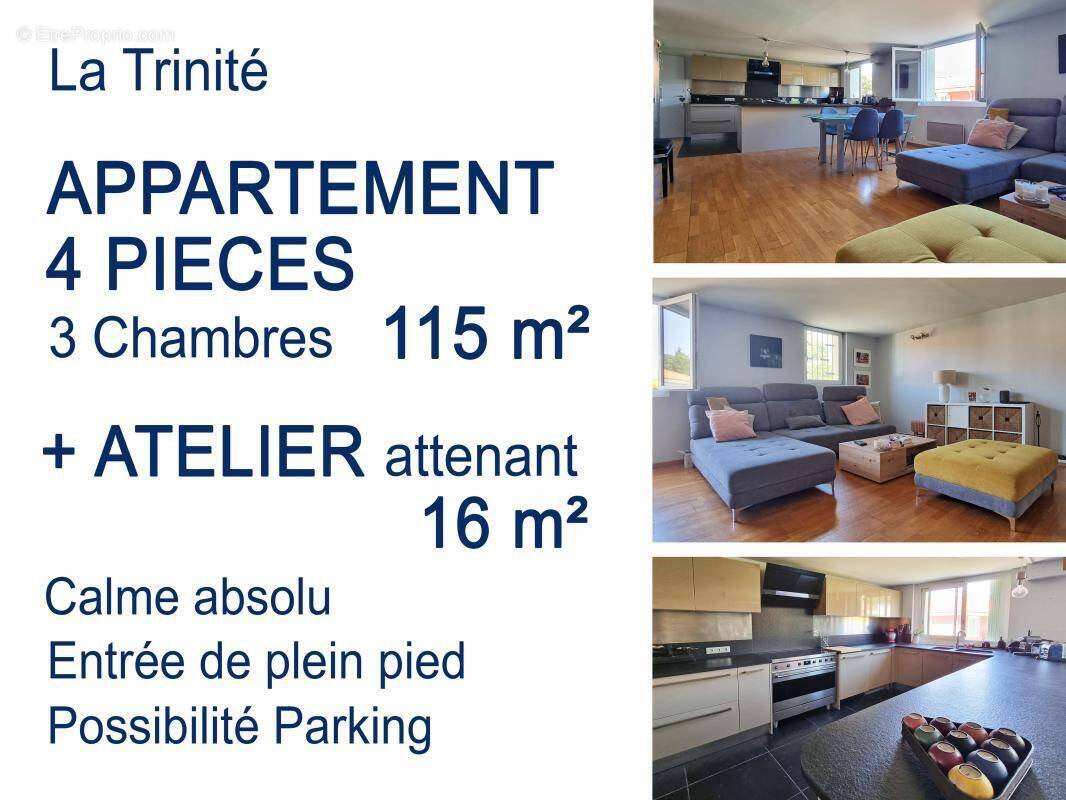 Appartement à LA TRINITE