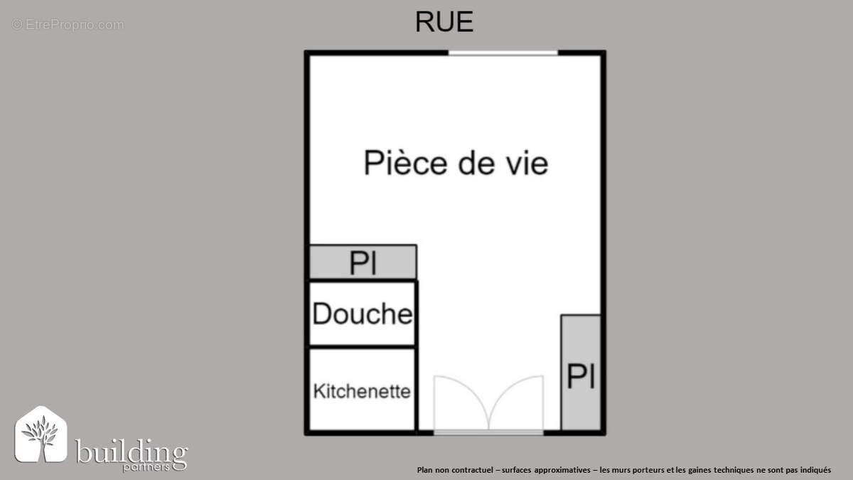Ternes-Maillot Paris 17ème - Studette 9,01 m² - photo 2