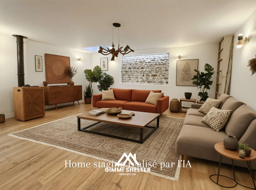 Chauriat - Maison de bourg rénové - 63,8 m2 - photo 4