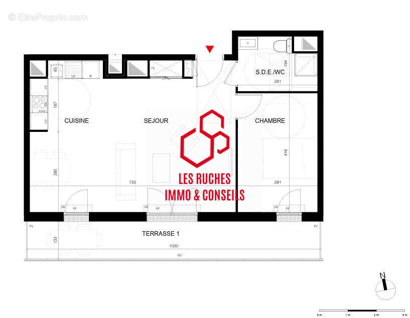 Appartement à NOISY-LE-SEC