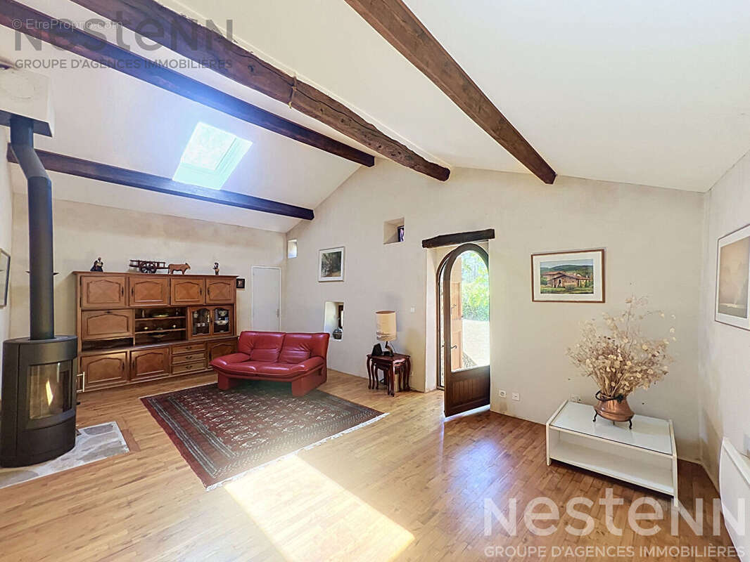 Authentique mas cévenole en pierre avec gîte, terrain plat et 2,5 ha de forêt à 15 min d'Anduze - photo 9