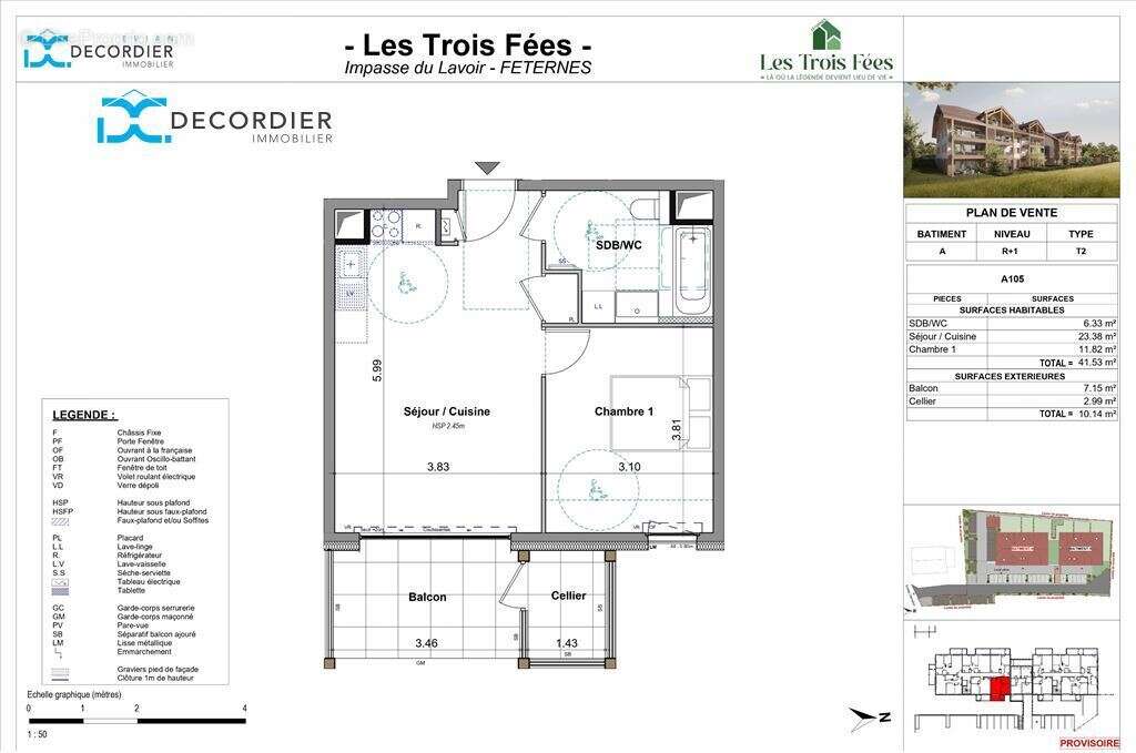 Feternes appartement t2 neuf - photo 2