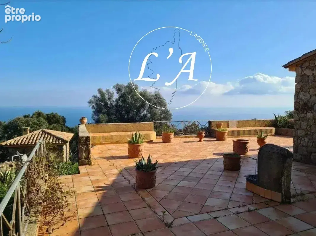 Propriété vue mer époustouflante sur les hauteurs de SOLENZARA - photo 5