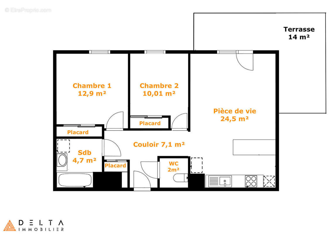Appartement à VILLEURBANNE