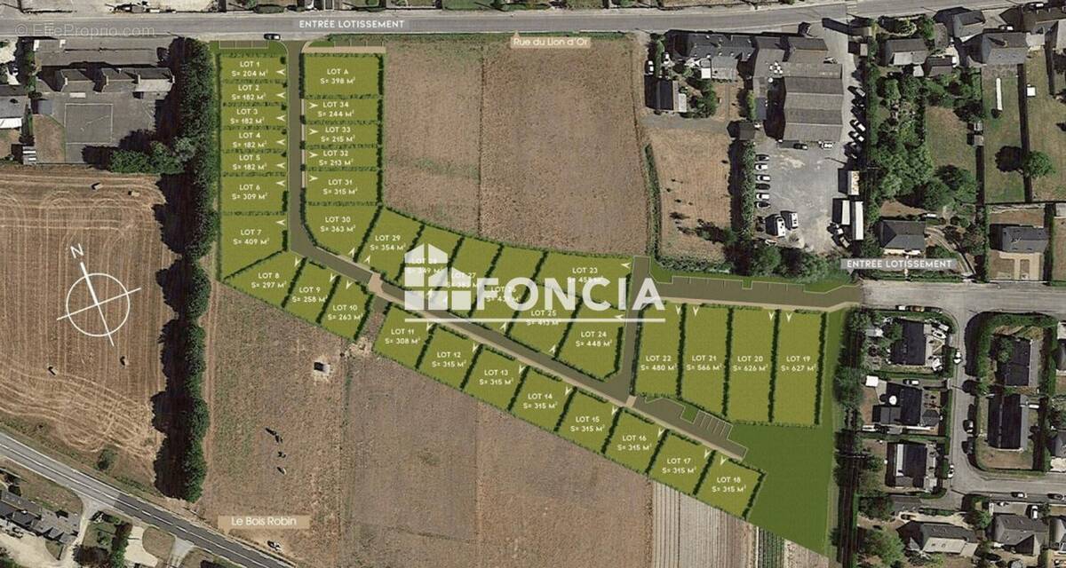 Terrain à CHERRUEIX