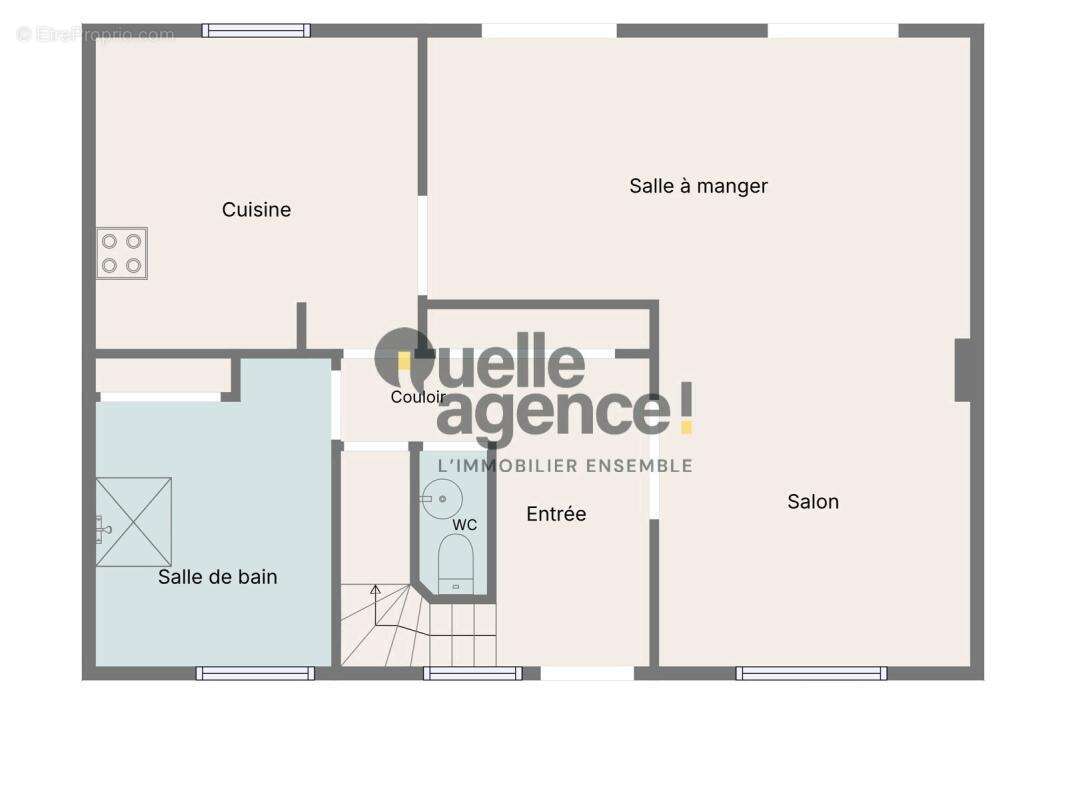 Maison familiale de 125m²  sur 1180 m² de jardin -entre bourg et plage - photo 2