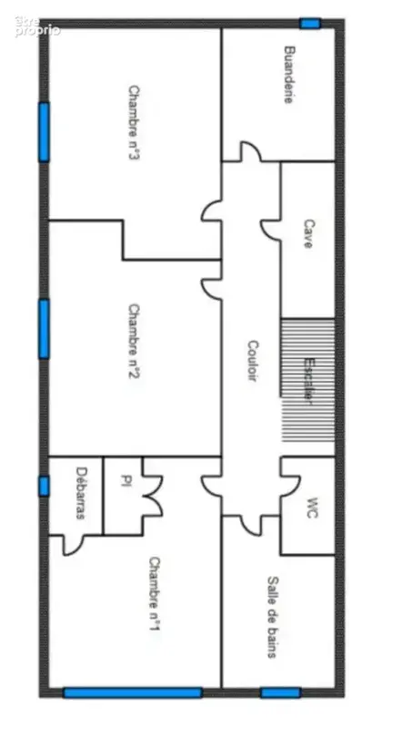 En impasse, Maison en pierre  4 pièces 110 m2 - photo 23