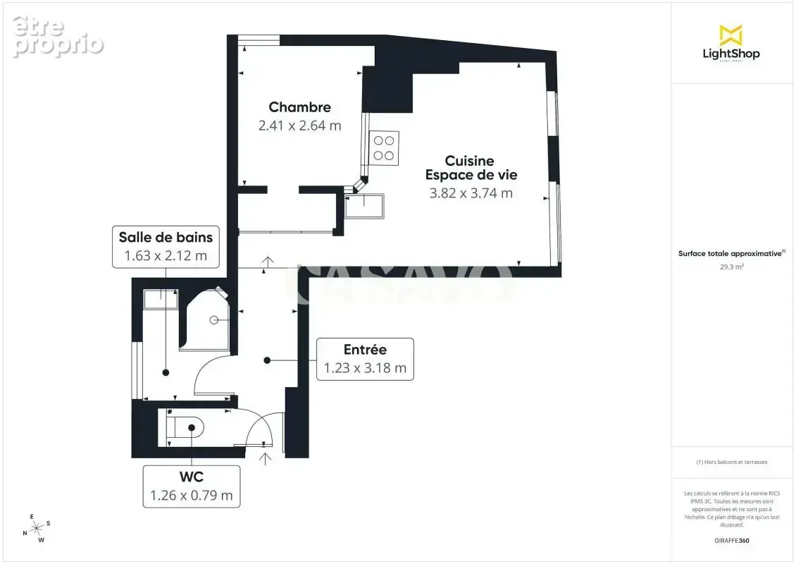 Vente Appartement 2 pièces de 33m² - 75004 Paris - photo 18
