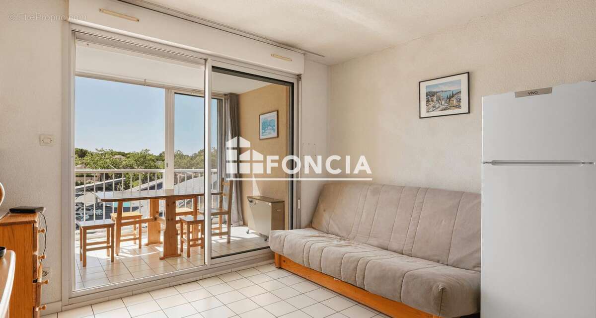 Cap d’Agde – Quartier Richelieu  Appartement T2 cabine avec loggia, piscine - photo 2