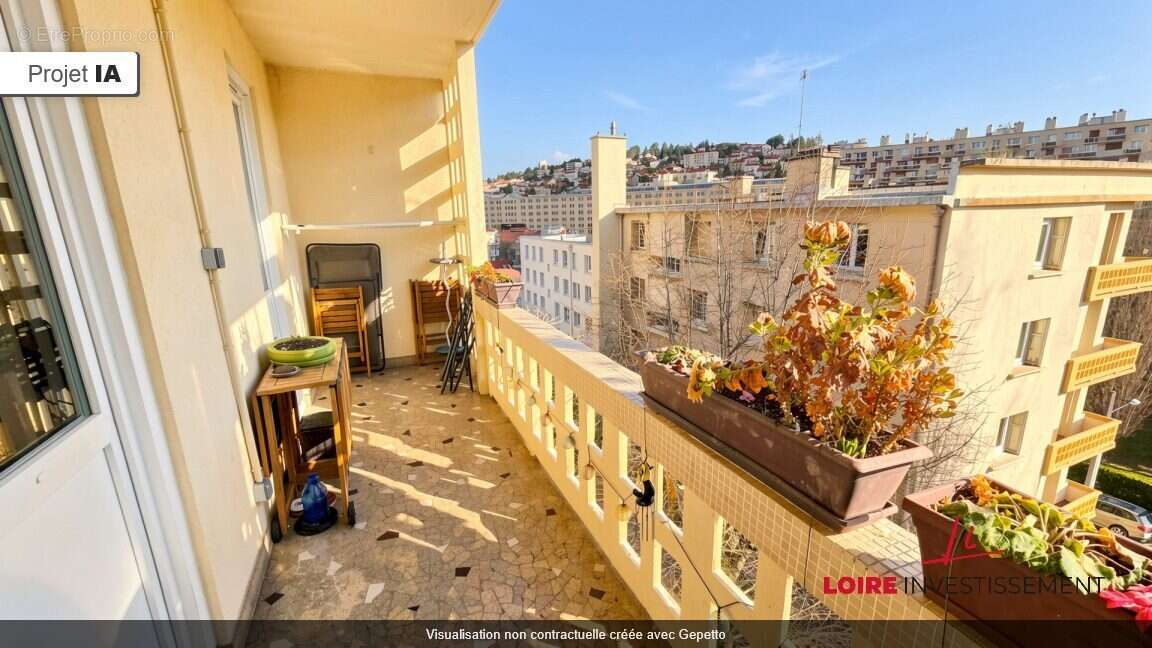 Appartement 57 m² à Saint-Etienne  - photo 4