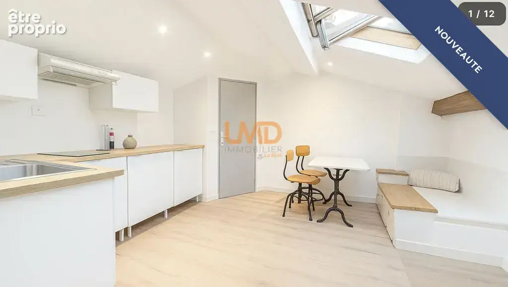 T2 atypique 50m2 au sol, centre-ville, bel immeuble - photo 2