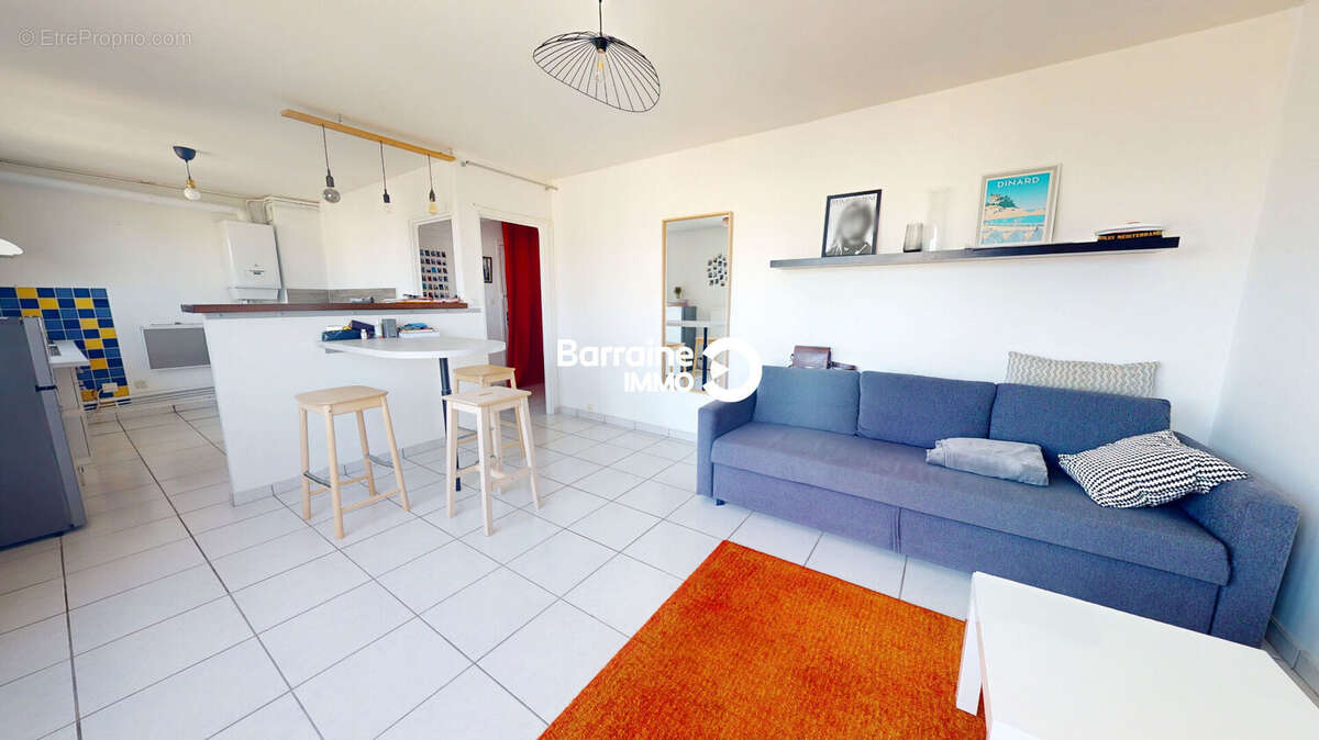 Exclusivite a vendre brest le guelmeur appartement t2 53.33m²  dernier etage  ascenseur  parking prive - photo 15