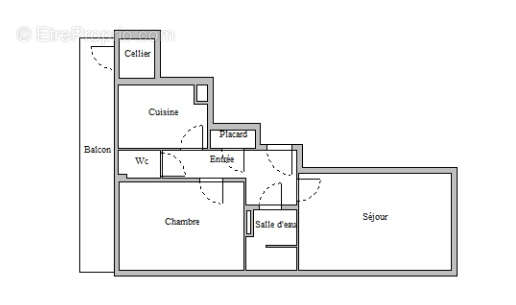 Montpellier les Aubes . Appartement F2 en rez-de-jardin avec parking - photo 12