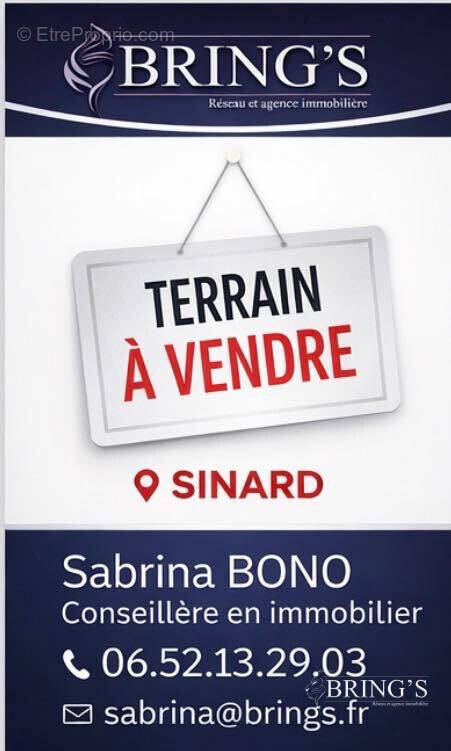 Terrain à SINARD