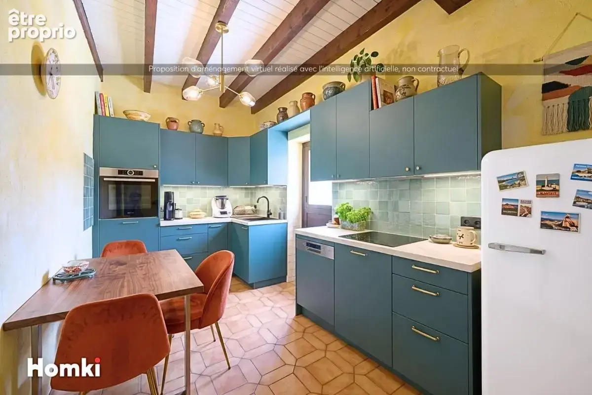 Maison de villesur 3 niveaux composée d’un T2 et d’un duplex T5 + cour, jardin, garage double avec fort potentiel – Échirolles s - photo 6