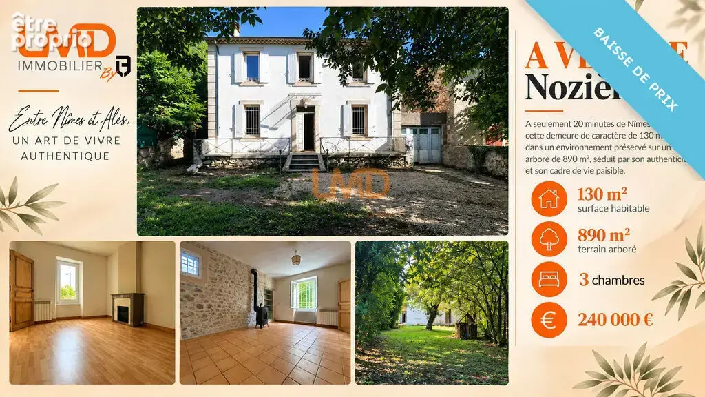 Maison ancienne avec jardin arboré à Nozières - photo 4