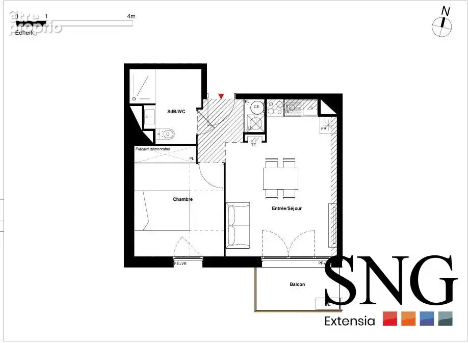 Appartement 2 pièces 39 m² à vendre à Labarthe-Sur-Leze (31860) - photo 1