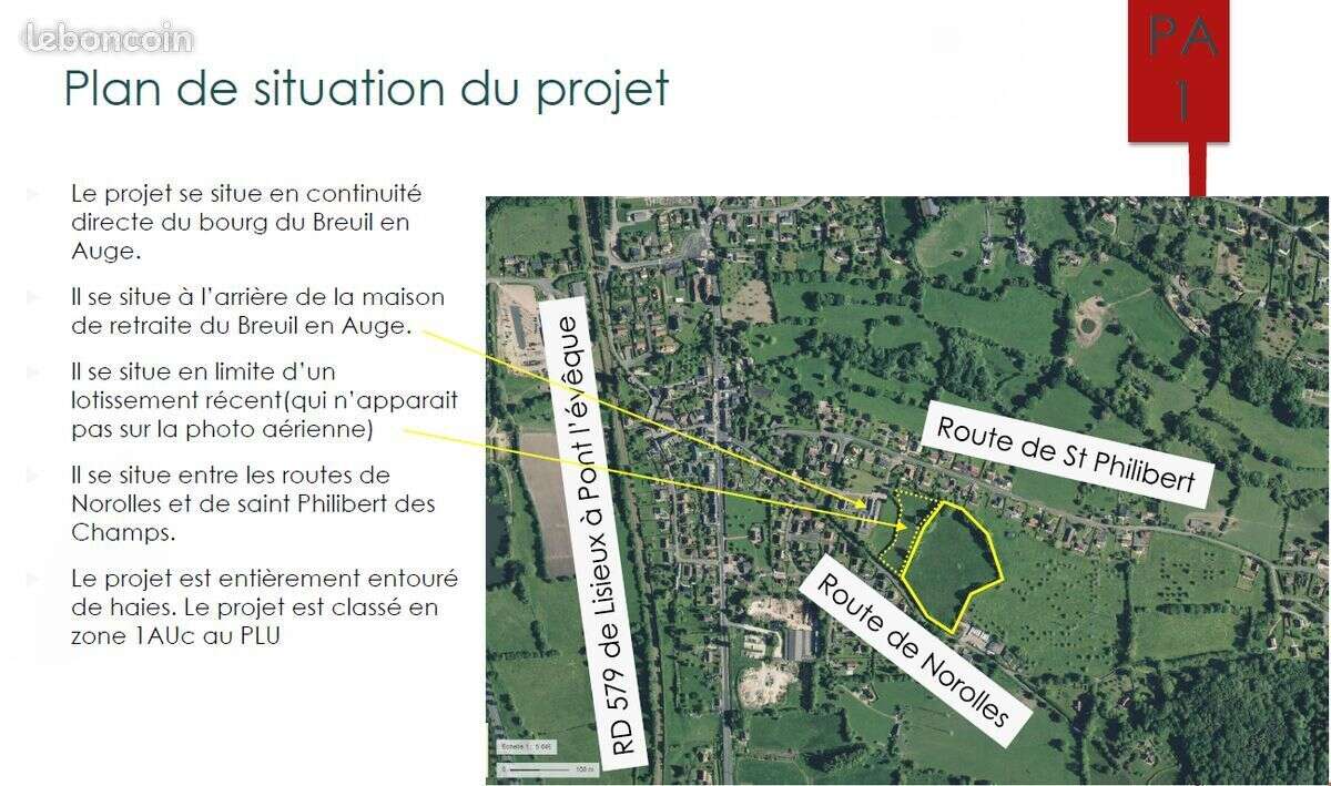 Terrain le breuil en auge - photo 2