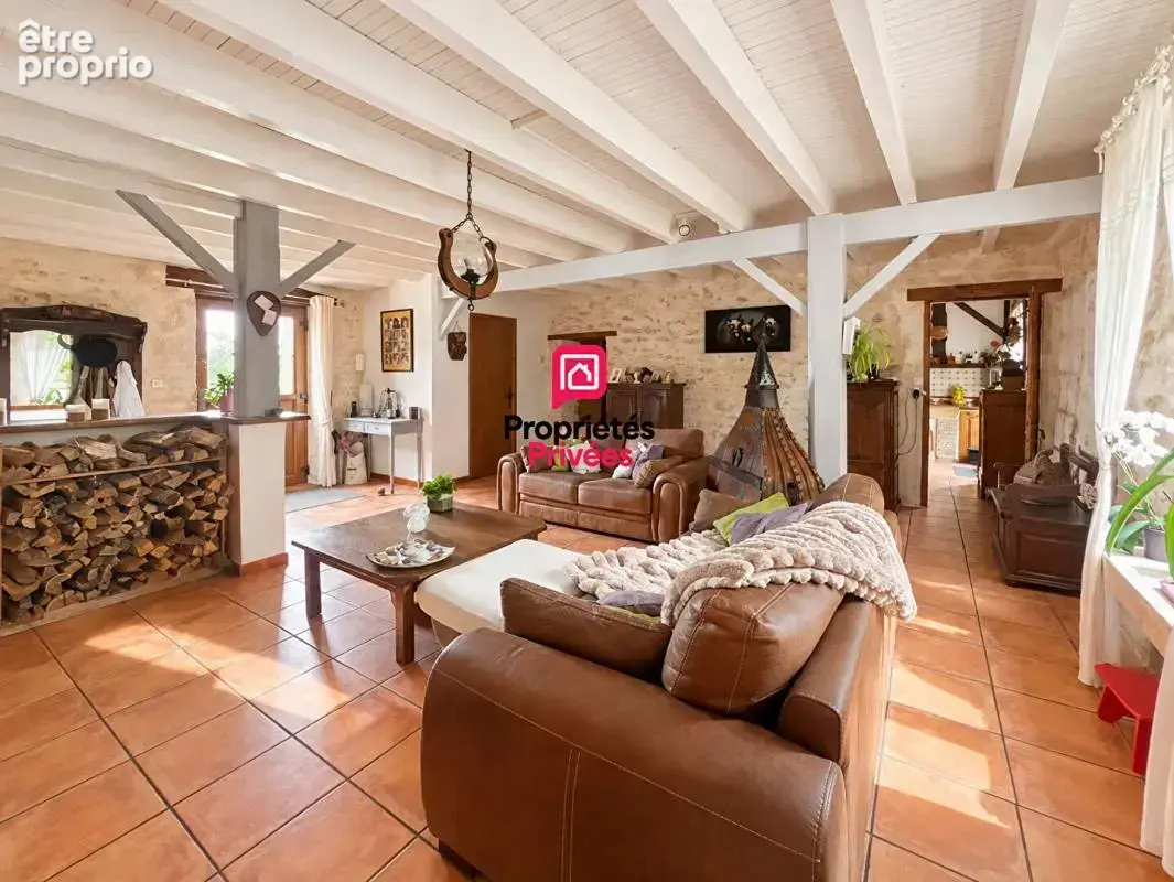 Maison familiale en pierre 4 chambres avec jardin sans vis à vis à Noaillan - photo 8