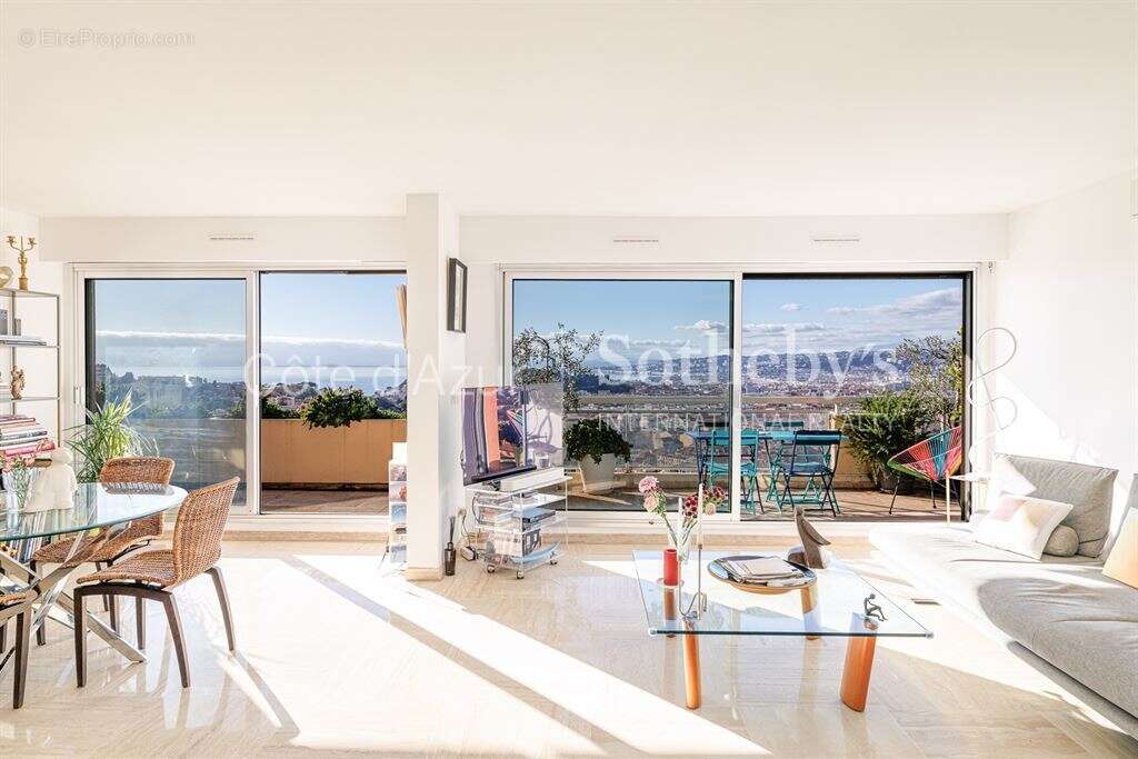 Appartement 4 pièces dernier étage avec vue mer et terrasse, Mont-Alban, Nice - photo 5