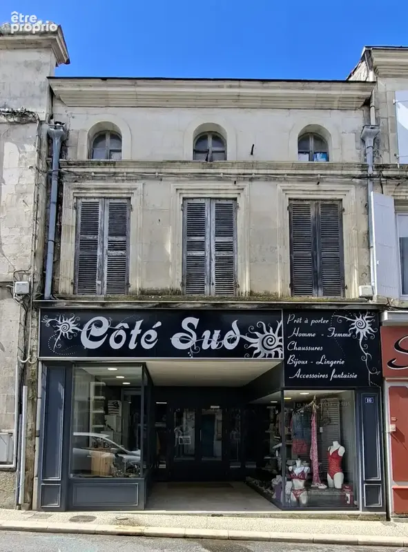 FACADE ET VITRINE SUR RUE