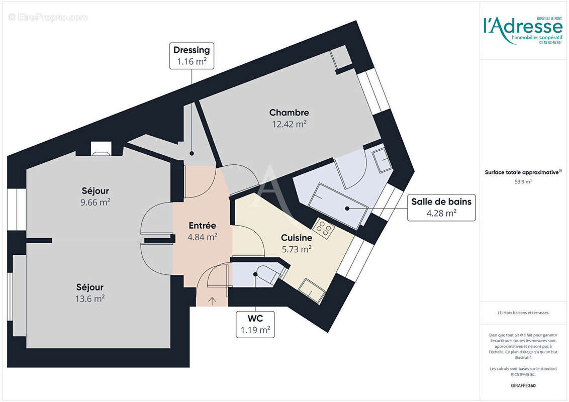 Appartement à JOINVILLE-LE-PONT