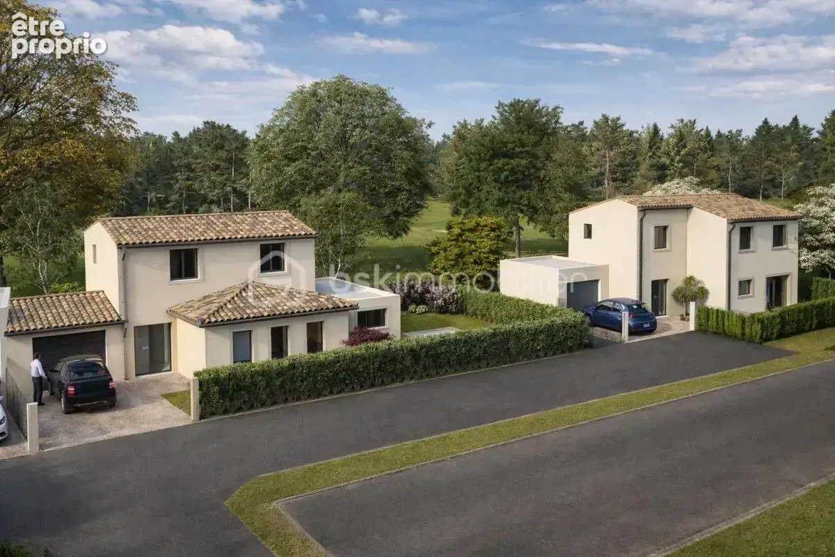 Le Clos Du Moulinas -Projet Immobilier de 5 lots viabilisés - Rochefort Du Gard (30650) - Lot N°3  à vendre 385 M2 , Piscinable  - photo 2