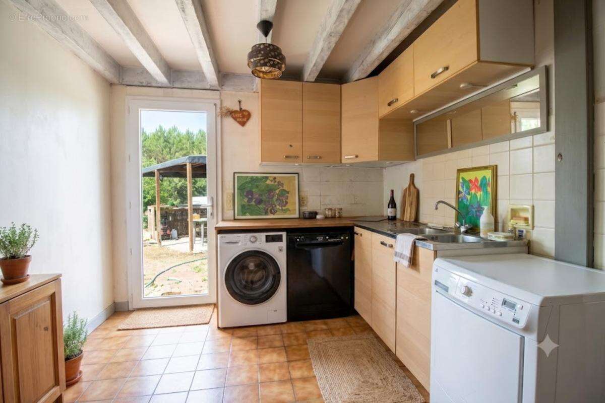 Maison bois type chalet 125 m² sur terrain de 5 110 m² divisible - ONESSE-ETR-LAHARIE - photo 9
