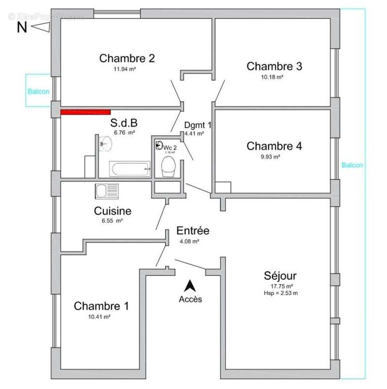 Appartement à LE PLESSIS-ROBINSON