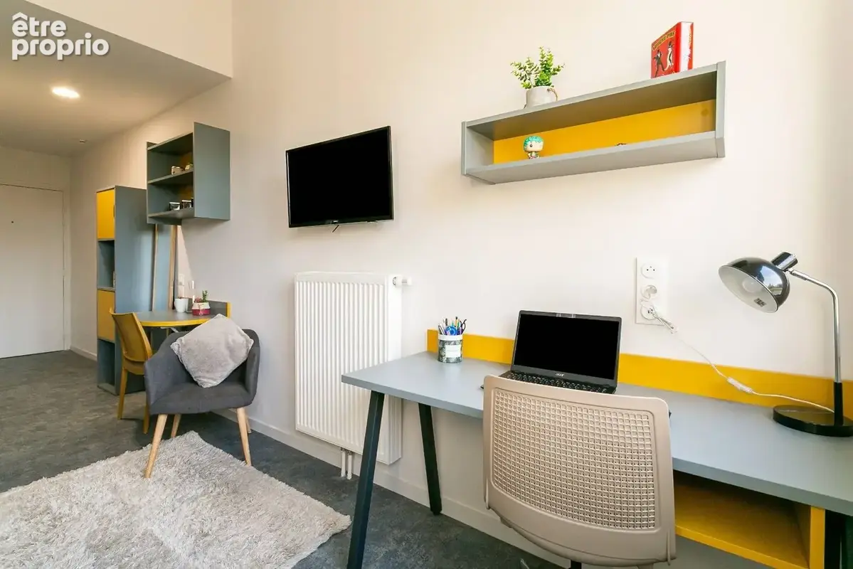 Studio quasi neuf, meublé et loué en résidence Etudiante gérée - photo 3