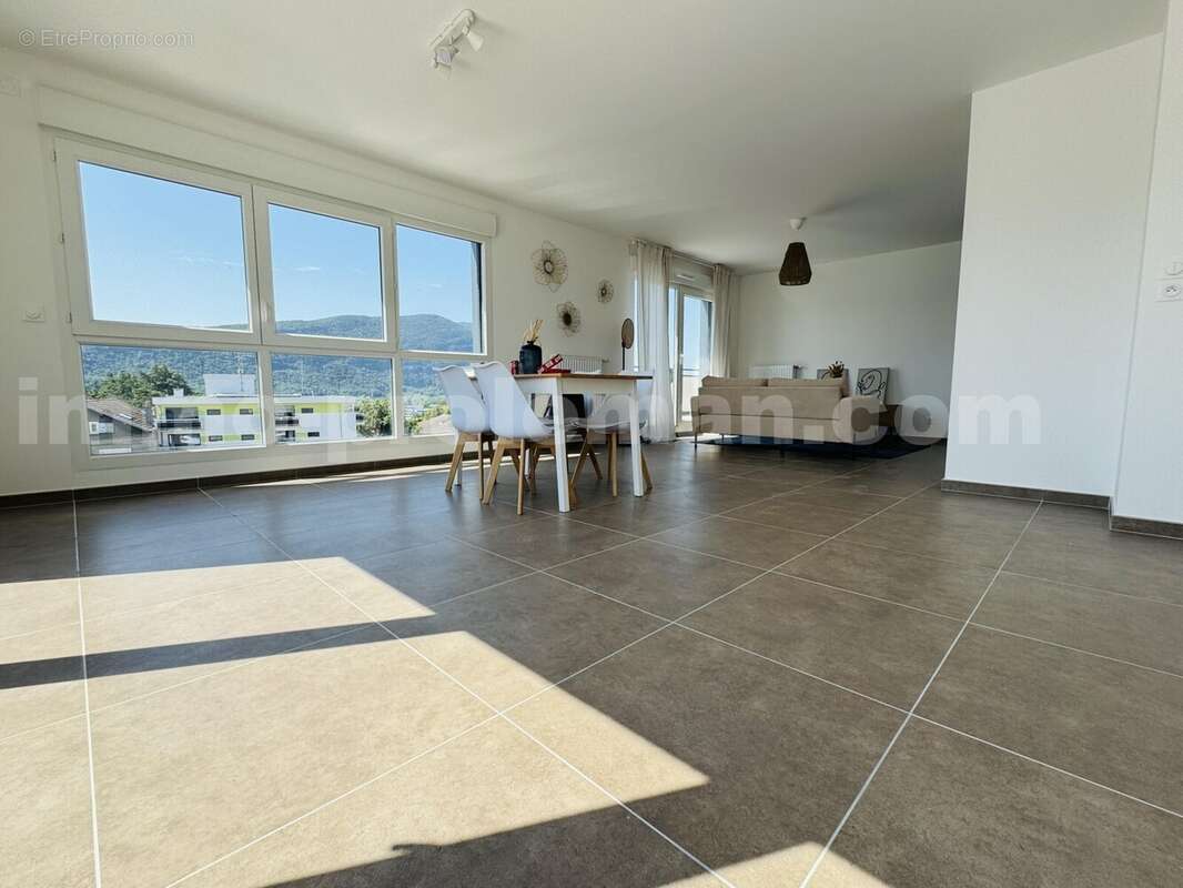 Appartement_T4_Ambilly_belle_superficie_prox_frontière_Suisse_tram_Ceva_direction_Genève_Secteur_calme_Verdoyant_Frontaliers_Cuisine_séjour