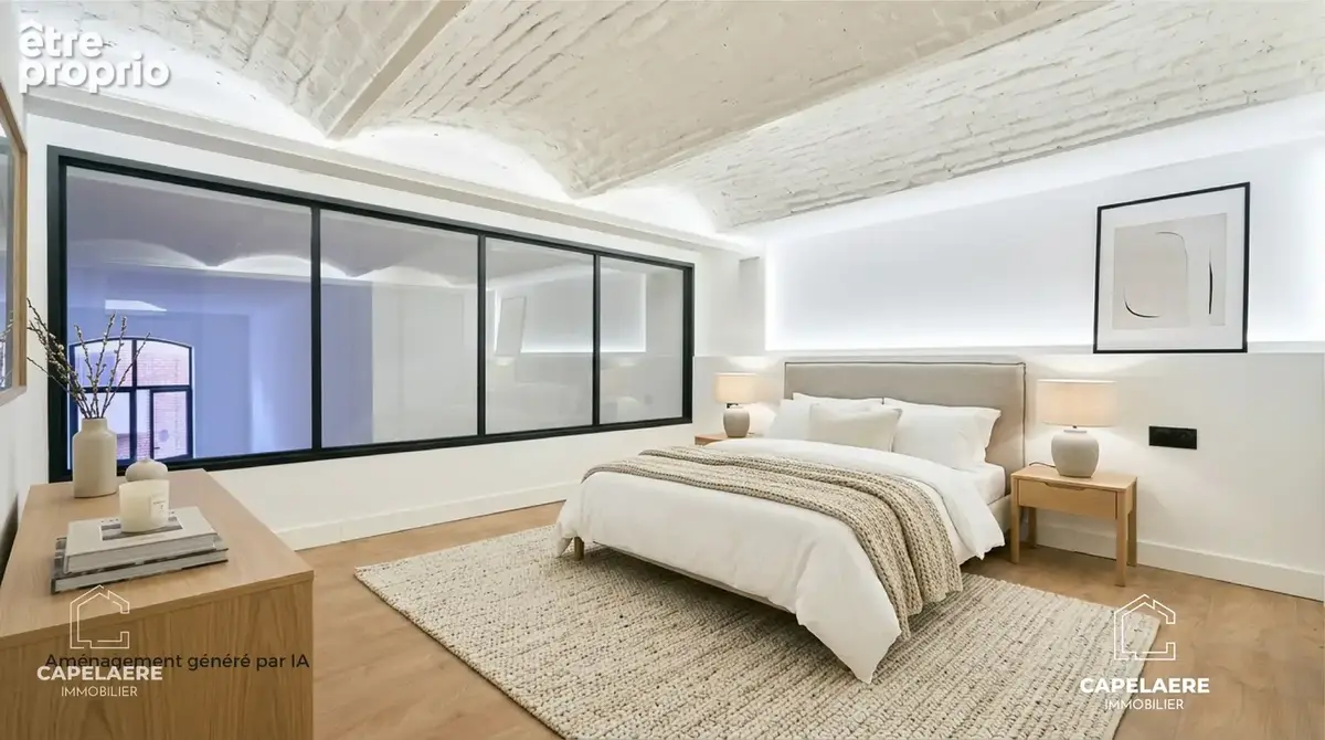Loft 120 m2, 4 pièces, balcon et stationnement - photo 6