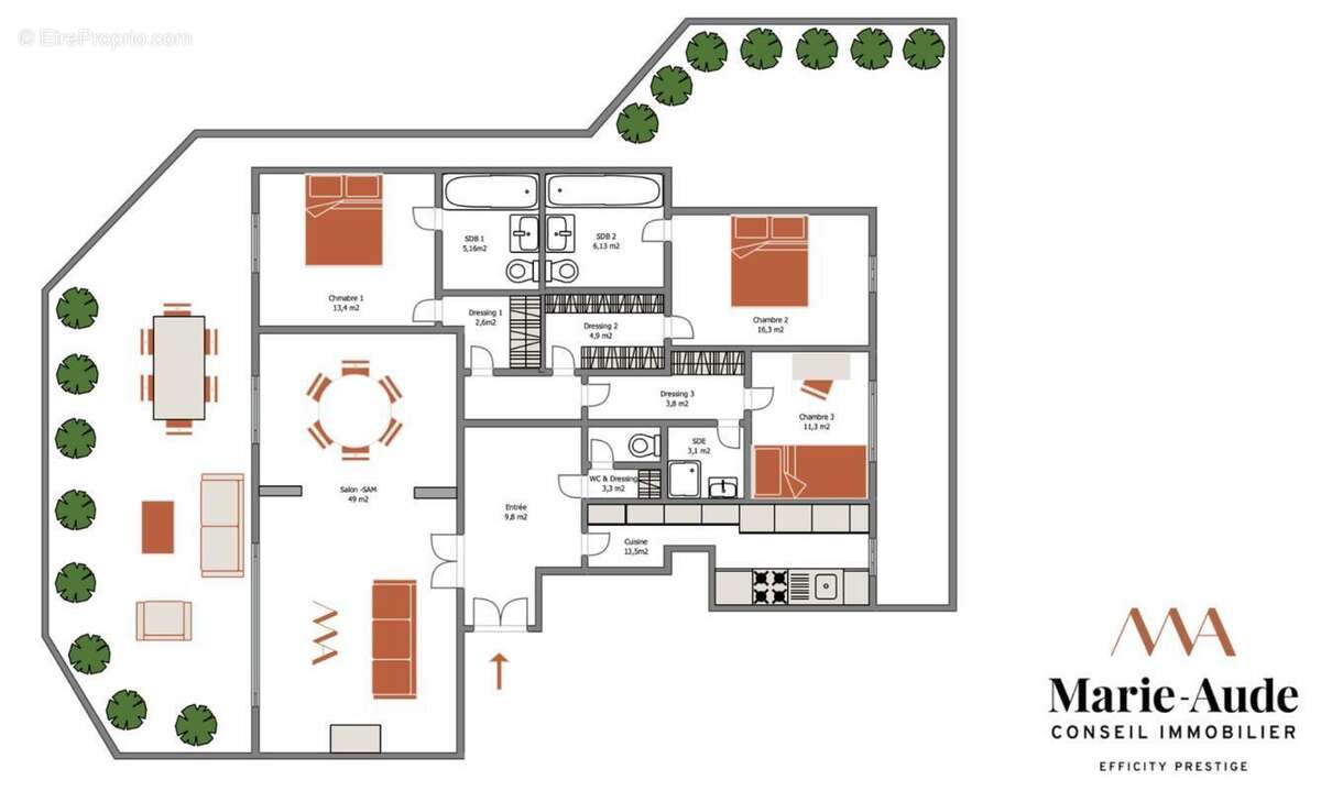 Appartement - photo 4