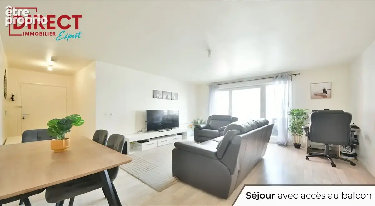 Appartement 3p en dernier etage + balcon + parking - photo 3