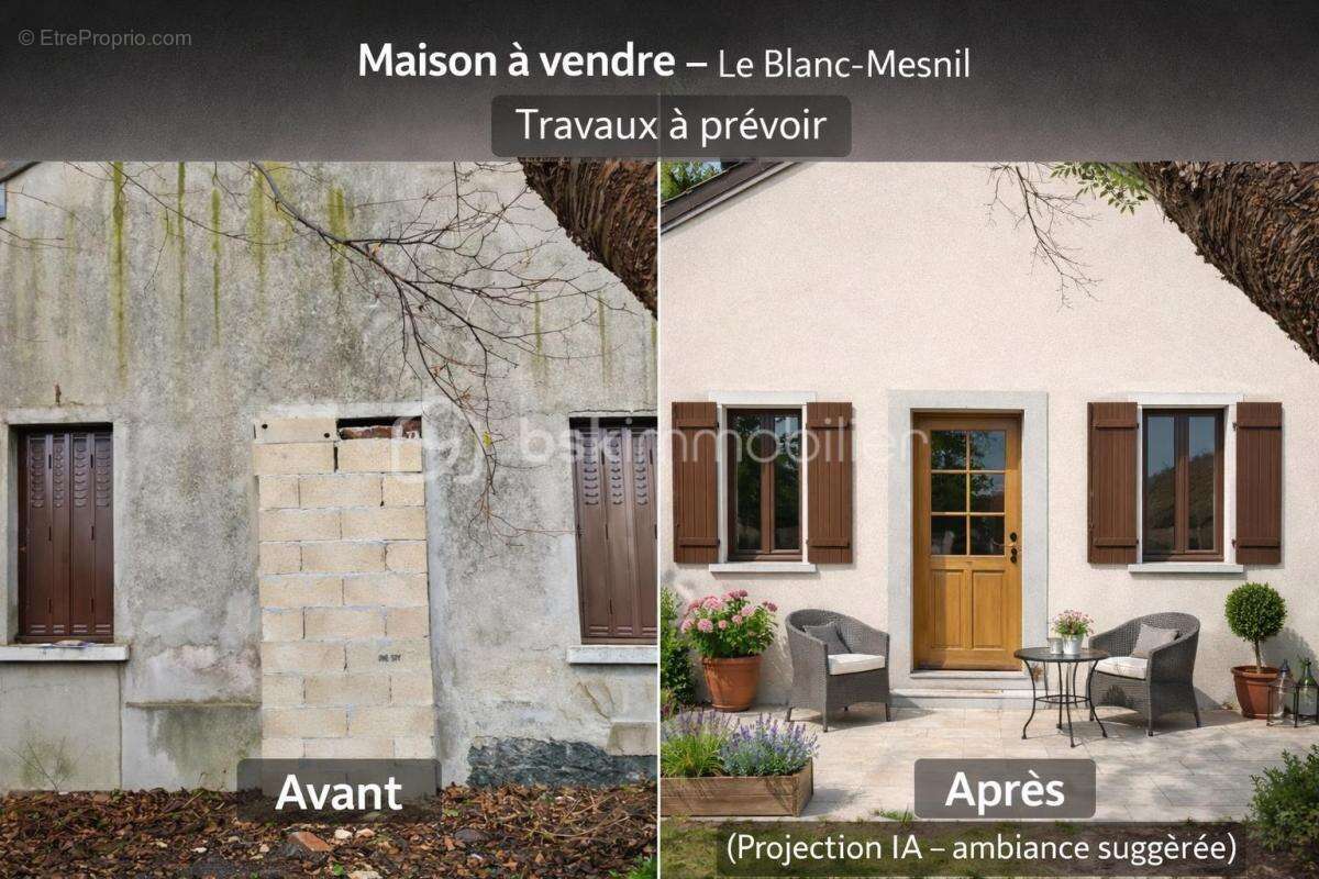 Maison individuelle à rénover avec jardin – Le Blanc-Mesnil - photo 10