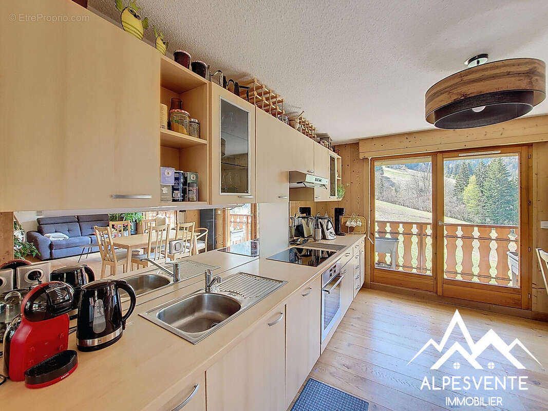 vente_appartement_3chambres_balcon_parking_stjeand'aulps_alpesvente - Appartement à SAINT-JEAN-D'AULPS