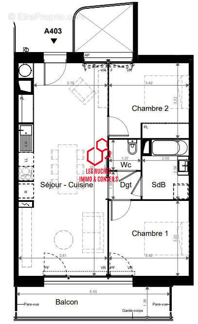 Appartement à TOULOUSE