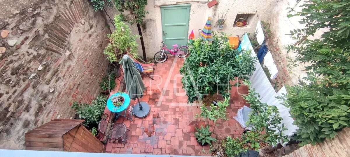 Maison de village - patio + terrasse - elne - photo 22
