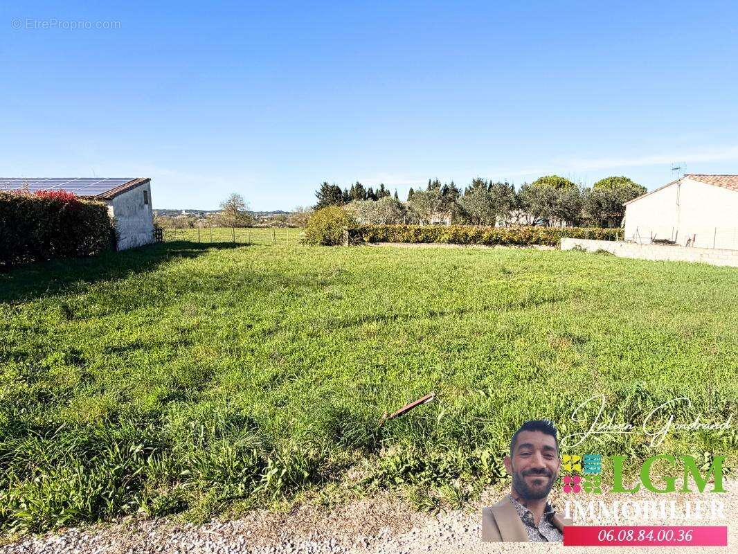 GAJAN – Terrain constructible de 815 m² dans un environnement calme et recherché - photo 5