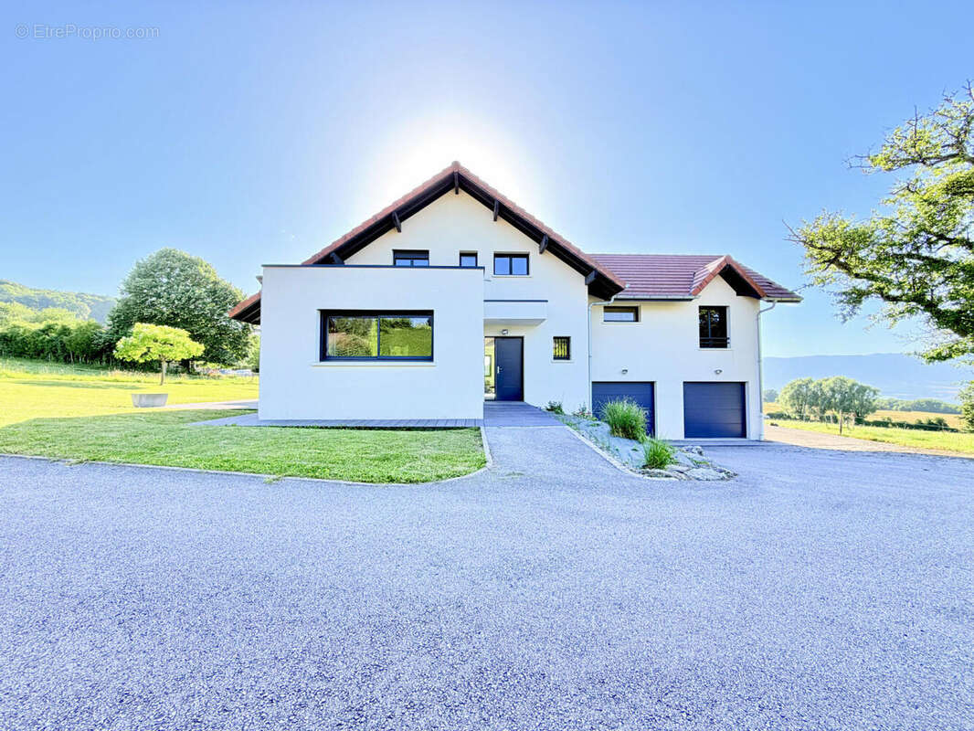 EXCLUSIVITE 8 min de St Julien-en-Genevois, Maison contemporaine au milieu des près... - photo 2