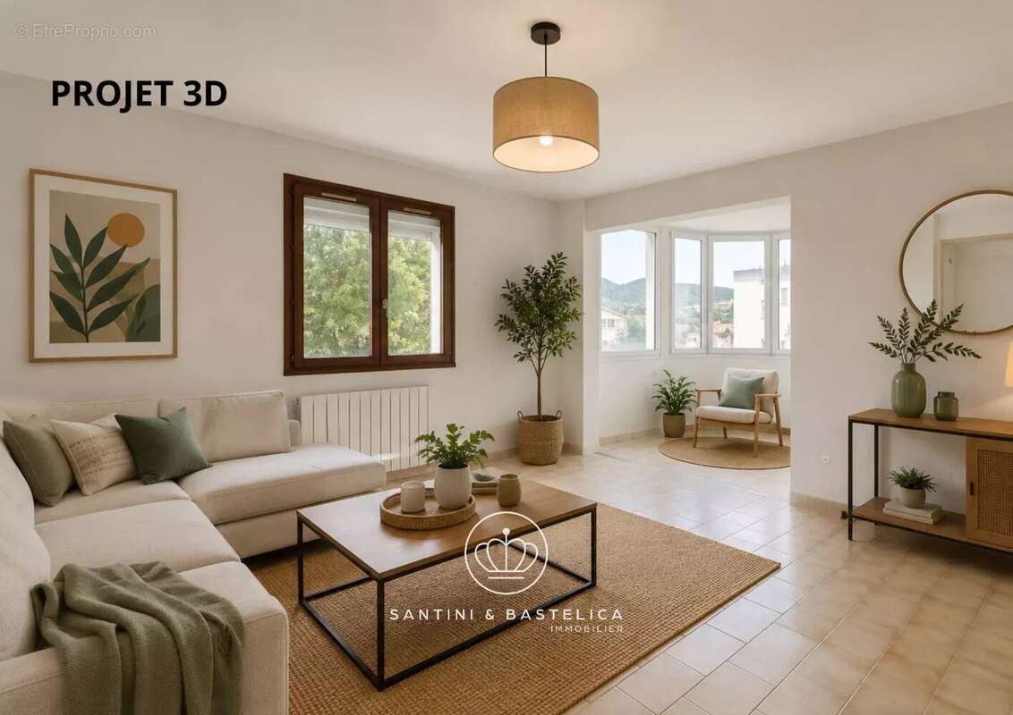Appartement T3 à vendre à Mezzavia – Résidence sécurisée avec parking et cave - photo 3