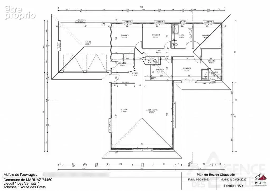 Maison 5 pièces 136 m² Marnaz - photo 4