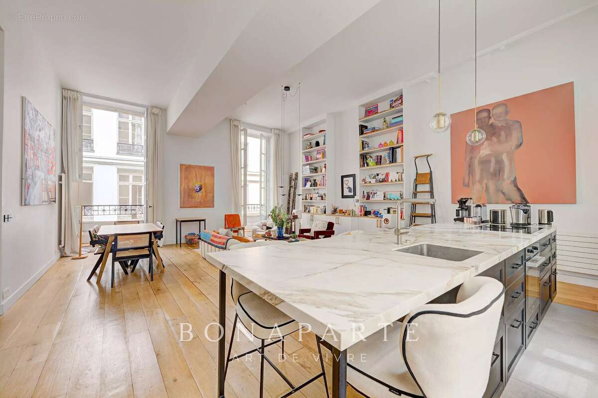Paris 2 / sentier – loft – volumes exceptionnels - photo 5