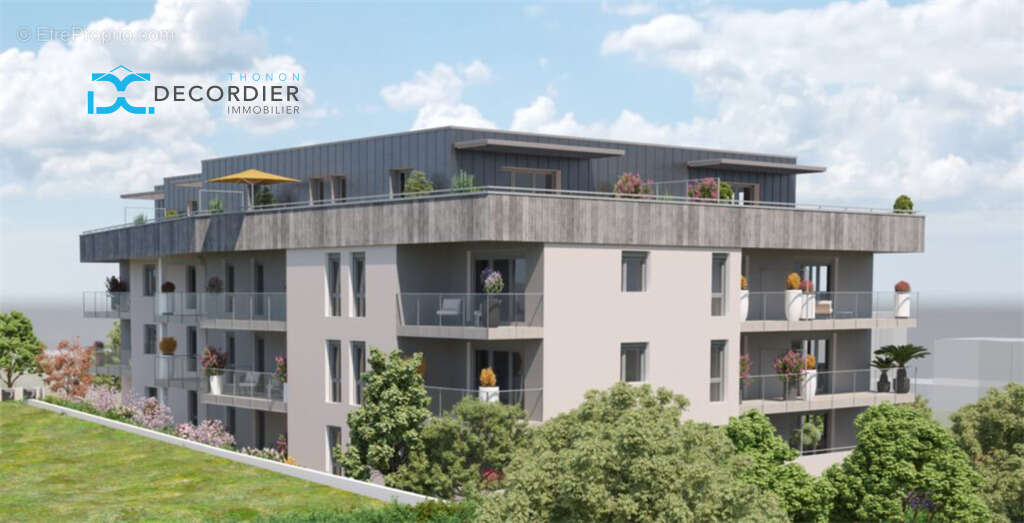 À vendre thonon - t4 neuf avec terrasse - photo 11